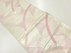 アンティーク 垣に花模様織出し袋帯(材料)